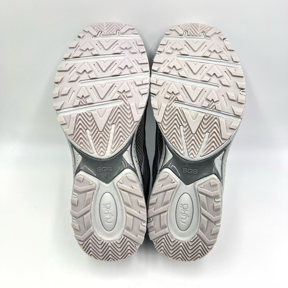 NEW Ryka Womens Size 10 Sky Walk Trail Gray Grey Walking Running Shoes Sneakers - Picture 8 of 13